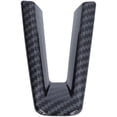 thumbnail image 1 of Embellecedor de volante de fibra de carbono para Mazda 3 Hatchback Sedan CX-30, 1 of 14