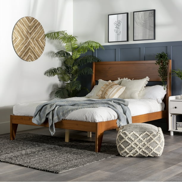 Manor Park Modern Queen Platform Bed, How To Turn A Full Bed Into Queen Size