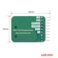 thumbnail image 4 of Módulo de conector con ranura adaptadora para lector de tarjetas de memoria, 2 unidades, 4 of 9