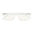 thumbnail image 1 of CessBlu Blue Light Filter,Spring Hinges Computer Reading Glasses for Women and Men(Clear,+1.50), 1 of 4