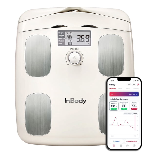 Báscula digital InBody H20N - Analizador Bluetooth inteligen