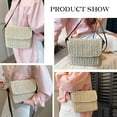 thumbnail image 2 of Kukuzhu Straw Crossbody Bags for Women, Summer Straw Beach Bag Handmade Woven Straw Purses and Handbags for Vacation Travel, 2 of 5