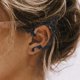thumbnail image 4 of Clip de manguito de oreja Hugo Ear Cuff Gothic Vintage para Niñas de Halloween Negro Izquierda, 4 of 8