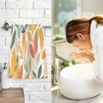 thumbnail image 7 of Yayeee 100% Cotton Hand Towels for Bathroom 16" x 28" Soft Absorbent Kitchen Towel, Orange Autumn Leaves, 7 of 7
