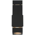 thumbnail image 5 of Possini Euro Design Skyridge 11 3/4" High Mid Century Modern Outdoor Wall Light Fixture Mount Porch House Up-Down Black Aluminum, 5 of 9