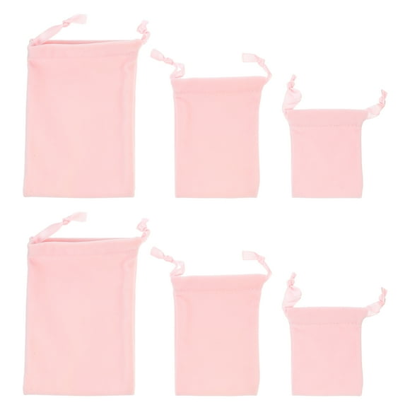 Bolsas delicadas de Sachet Sachet de 6pcs Sachets Pequeñas bolsas de embalaje de regalo de joyería