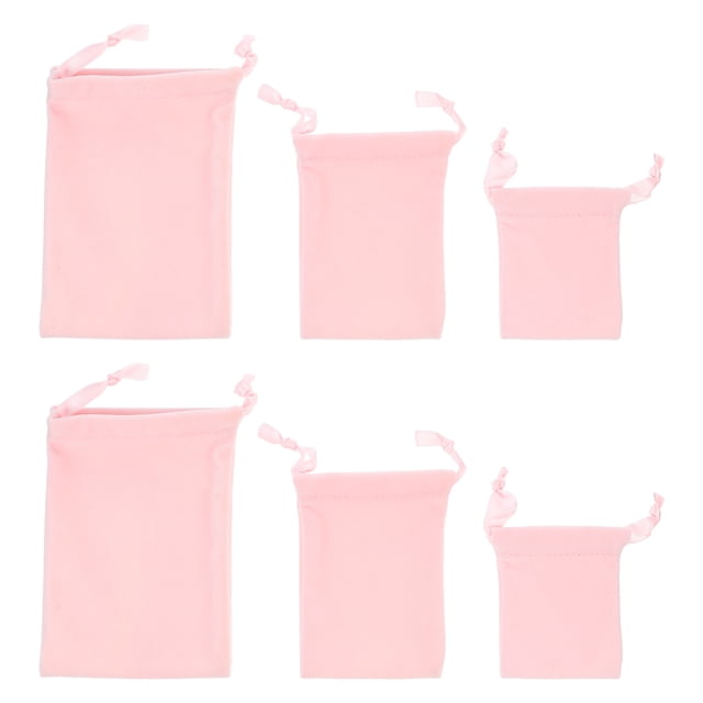 Bolsas delicadas de Sachet Sachet de 6pcs Sachets Pequeñas bolsas de embalaje de regalo de joyería