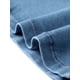thumbnail image 5 of Faldas midi fluidas de cintura alta elásticas con botones en la parte delantera y bolsillos para mujeres Grace & Grandeur M azul claro, 5 of 6