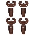 thumbnail image 3 of WEUVEB 4-Piece Metal Drawer Slide Track Guide Set for Projects and Furniture Repair, 3 of 8