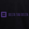 thumbnail image 3 of CafePress - Delta Tau Delta Purple Signature Sweatshirt - Pullover Hoodie, Classic & Comfortable Hooded Sweatshirt, 3 of 4