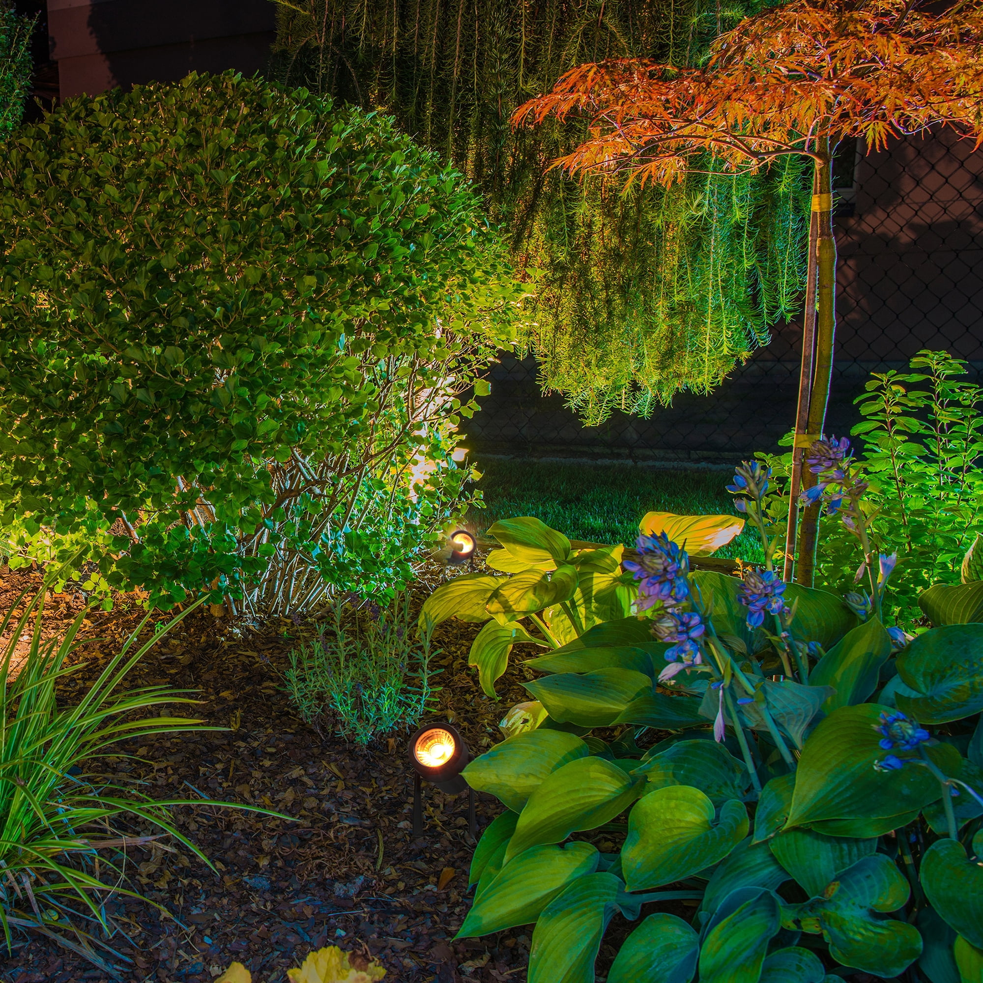 Monster LED 40ft Outdoor or Indoor Bistro Smart Multi-Color Patio String Light