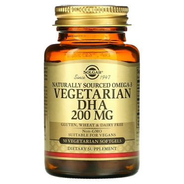 Solgar Omega-3 Vegetarian DHA 200 mg 50 Veg Softgel