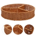 thumbnail image 3 of 1Pc Imitation Rattan Storage Basket Household Multi-function Sundries Container, 3 of 7