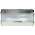 thumbnail image 4 of Galashield Bread Box for Kitchen Countertop | Bread Holder Storage Container | Bread Bin Stainless Steel with Frosted Acrylic Roll Top, 4 of 8