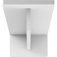 thumbnail image 3 of Ekena Millwork 3"W x 12"D x 2"H Heaton Hidden Support Steel Bracket w/ 8" Support Depth, White Primer, 3 of 11