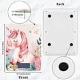 thumbnail image 2 of Digital Kitchen Food Scale Weight Grams Oz for Baking Cooking Coffee 11lb 0.05oz/1g Glass Watercolor Cute Unicorn, 2 of 7