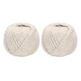 thumbnail image 1 of Unique Bargains Twine Packing String Wrapping Cotton Twine 75M Beige Rope for Gift Wrapping Twine, Pack of 2, 1 of 1