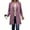 Purple, variant on Sakmal Barn Jacket Plus Size Green Peacoat Jacket Trendy Winter Clothing for Women L