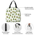 thumbnail image 3 of Bingfone Avocado Friends Print Lunch Bag Insulated Lunch Box, Small Leakproof Cooler Food Lunch Containers Reusable High Capacity Lunch Tote Bags for Work, Travel, Outdoor, 3 of 5
