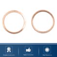 thumbnail image 5 of 17mm Inner Dia Copper Washers Car Engine Sealing Gaskets Plate Rings 20pcs, 5 of 5