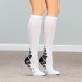 thumbnail image 2 of Unisex Knee-High Compression Socks 20-30 mmHg by Silver Steps™, 2 of 5