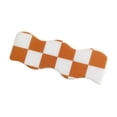 thumbnail image 1 of Pinza para el cabello de moda con diseño de cuadros y ondas, estilo coreano Blanco naranja, 1 of 8