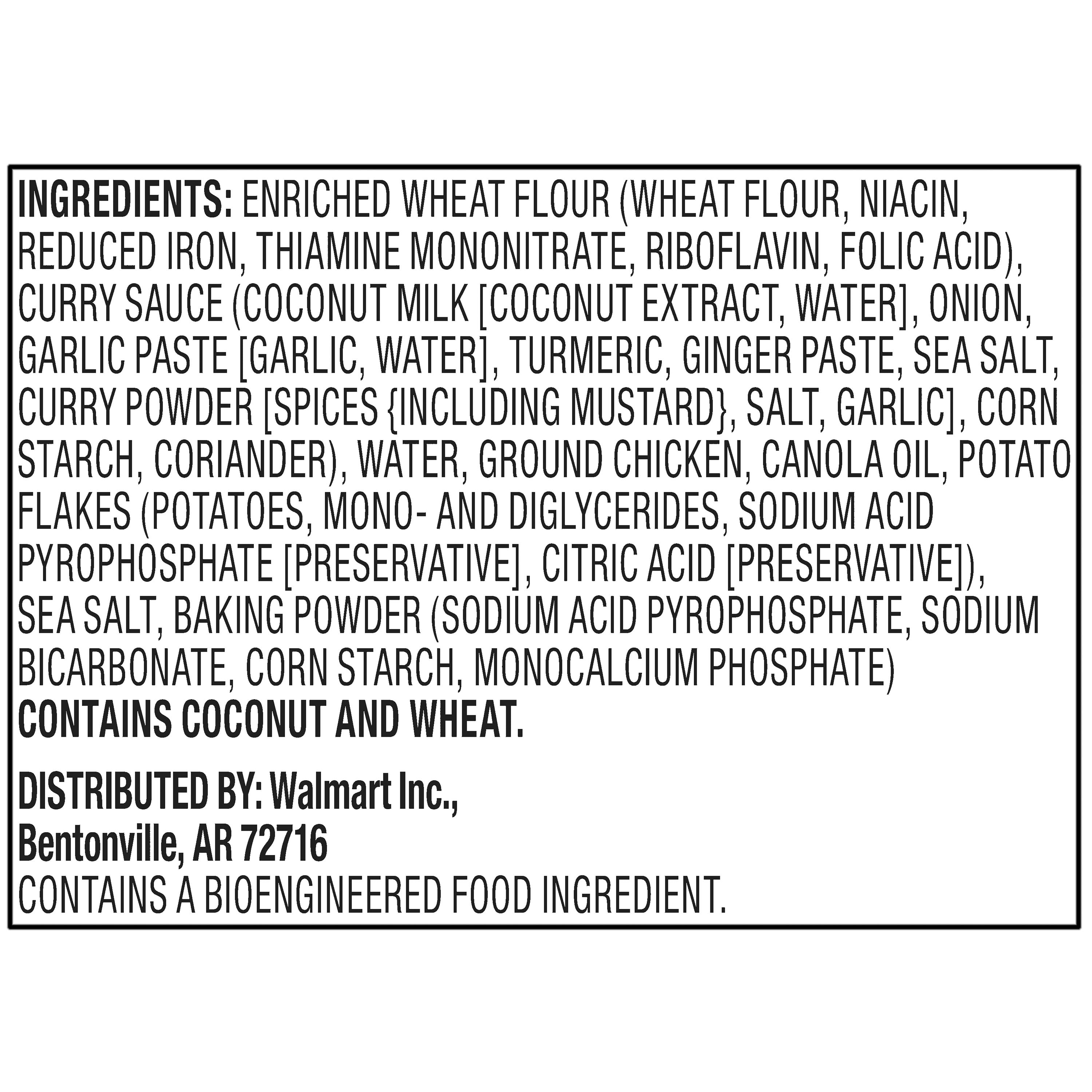 bettergoods Chicken Curry Empanadas, 9.6 oz, 8 Count (Frozen)