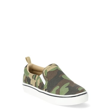 Wonder Nation Toddler & Big Kids Casual Slip-On Sneakers