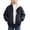 Black, variant on Boys Quilted Jacket, Full Zip Warm Fleece Lined Lightweight Winter Outerwear with Pockets Size 10-12 Yellow