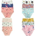 thumbnail image 5 of 12 Packs Toddler Little Girls Kids Underwear Cotton Briefs Size 2T 3T 4T 5T 6T 7T, 5 of 5