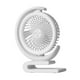 thumbnail image 3 of Ventilador de escritorio portátil, potente y práctico con carga USB para el hogar, el dormitorio y la cocina. Blanco, 3 of 9