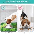 thumbnail image 4 of Dog Food Mat, Dog Mat for Food and Water, Pet Dog Cat Bowl Mat, Non-Slip Super Absorbent Cat Feeding Mat with Shamrock Leaf Irish,16inx24in, 4 of 7