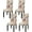 Flower, variant on Chair Covers for Dining Room Stretch Dining Chair Covers Set of 4 Parsons Chair Slipcover Removable Washable Kitchen Chair Slipcovers for Dining Room Party Banquet,Flower