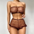 thumbnail image 2 of Gibobby Lencería mujer erótica Conjunto de Liguero con Sujetador de Encaje, Lencería Elegante y Exquisita para Mujer para Noche de Bodas, Luna de Miel y Más(Negro, M), 2 of 5