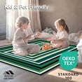 thumbnail image 4 of ODIKA 2'x3' Machine Washable Non-Slip Area Rug, Frontier Stripe Composition with Bold and High Traffic Rug, Green, 184955, 4 of 5