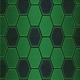 thumbnail image 1 of Ahgly Company Machine Washable Indoor Square Transitional Dark Forest Green Area Rugs, 6' Square, 1 of 7