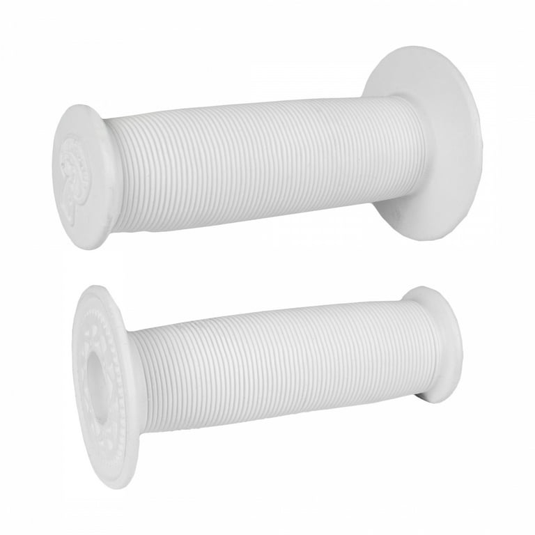 ODI Mushroom Single Ply Grips White MTB BMX Commuter Bike