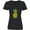 AB-Black, variant on Inktastic Summer Pineapple Women's V-Neck T-Shirt