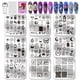 thumbnail image 1 of 9 placas de estampado de uñas con elementos mágicos, cartas del tarot, diseños de uñas, plantillas para manicura con diseño de luna y estrella, plantilla para uñas con diseño de bola, 1 of 7