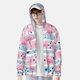 thumbnail image 2 of Fotbe Pink Striped Flamingo Chaqueta con Protección Solar UPF 50+ para Hombre y Mujer, Camisa con Capucha y Bolsillos-Medium, 2 of 7