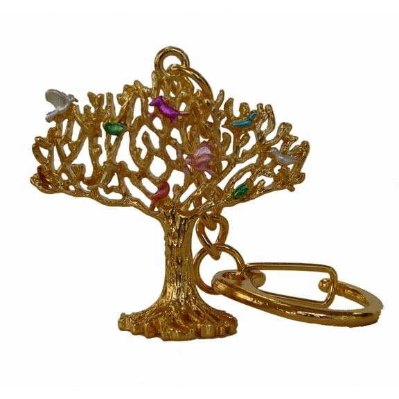 Birds on Wish Fulfilling Tree Amulet