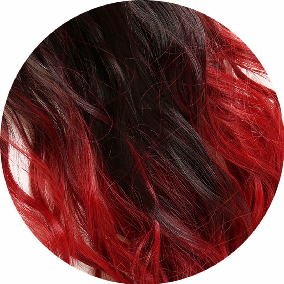 Dark brown/Dark red