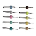 thumbnail image 4 of Bgsha 10PCS 0.1-1.2mm Bits Drill Set PCB Circuit Micro Small Board Print Carbide, 4 of 10