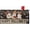 Black Halloween Ghost, variant on Thanksgiving Mailbox Covers Turkey Letter Box Cove Magnetic Waterproof Mail Wraps for Outdoor Yard Garden Oversized Happy Thanksgiving Mailbox Decor-25.5"x21"