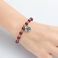 thumbnail image 4 of Wedding Gifts Rhinestone Pearl Bracelet Charm Bracelets for Women Girls Wedding Party Charm for Flower Girl Bridemaid Mom, 4 of 5