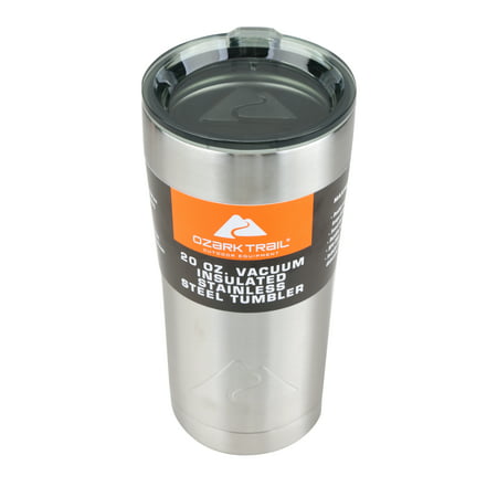 Ozark Trail 20-Ounce Double-Wall, Vacuum-Sealed Stainless Steel