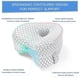 thumbnail image 4 of Almohada ortopédica para dormir en forma de corazón para piernas, cojín de cuña con soporte para rodilla, almohadillas para ciática, cojín para el cuerpo, 4 of 5