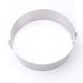 thumbnail image 4 of DEEPCRAFF Round Cake Ring 16x16x8.5cm In Inches Stainless Steel 1Pcs, 4 of 8