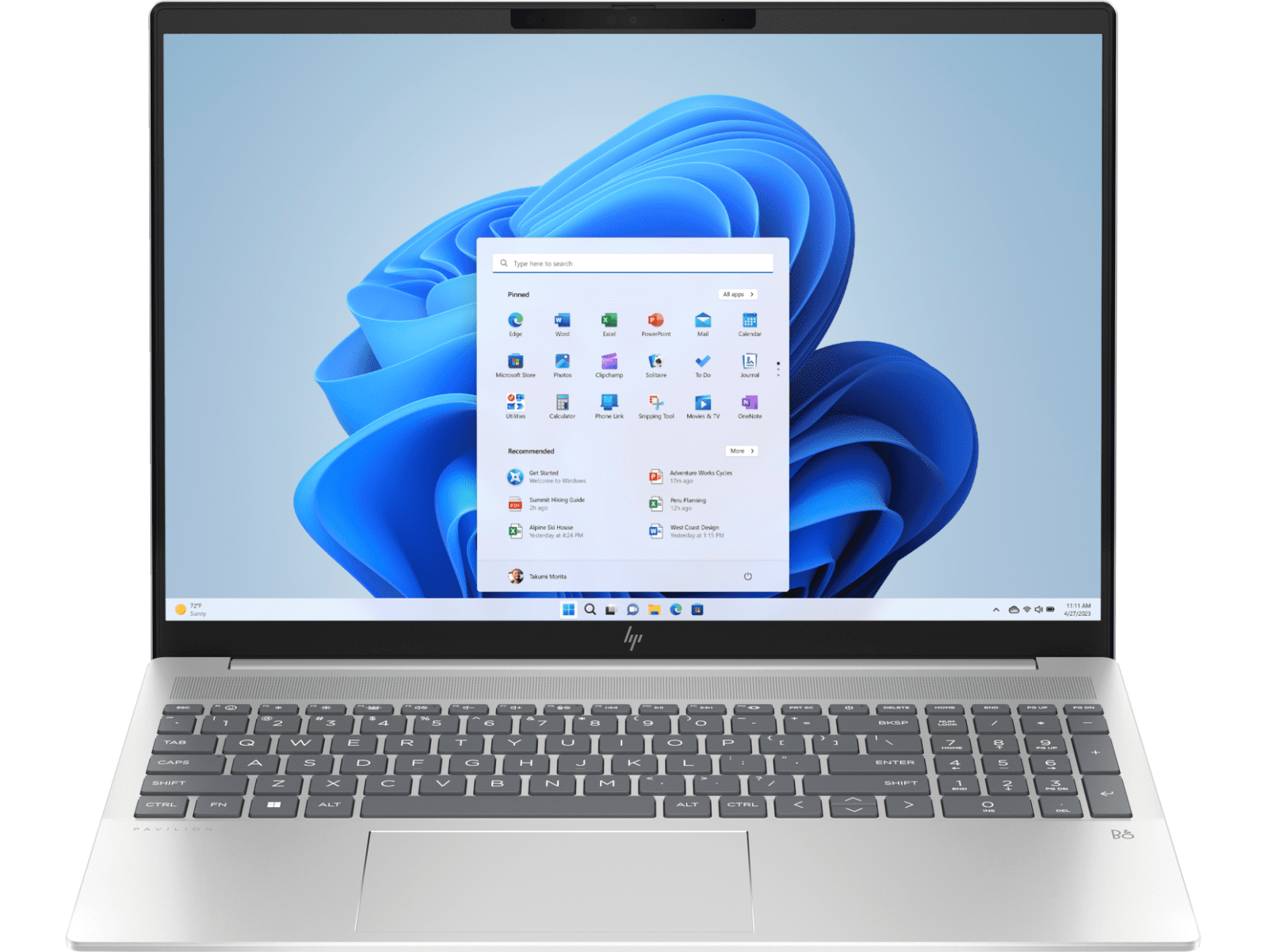 HP Pavilion Plus Laptop 16-ab0010nr, Windows 11 Home, 16