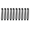 thumbnail image 1 of MasteelfCA 10PCS Computer Chassis PCI Slot Cover PC Case Metal Mesh Block Blanking Plate (Black), 1 of 7